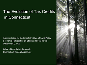 20161020_P_Evolution of Tax Credits.pdf